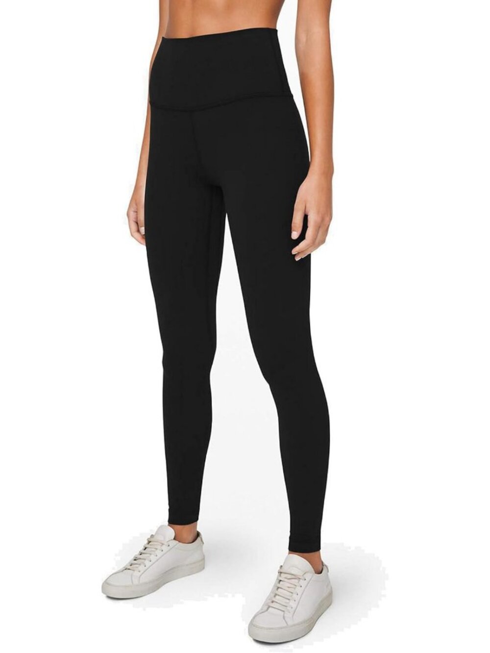 High-Waisted Full Length Yoga Pants - 28" Inseam, Comfortable & Stylish Fit